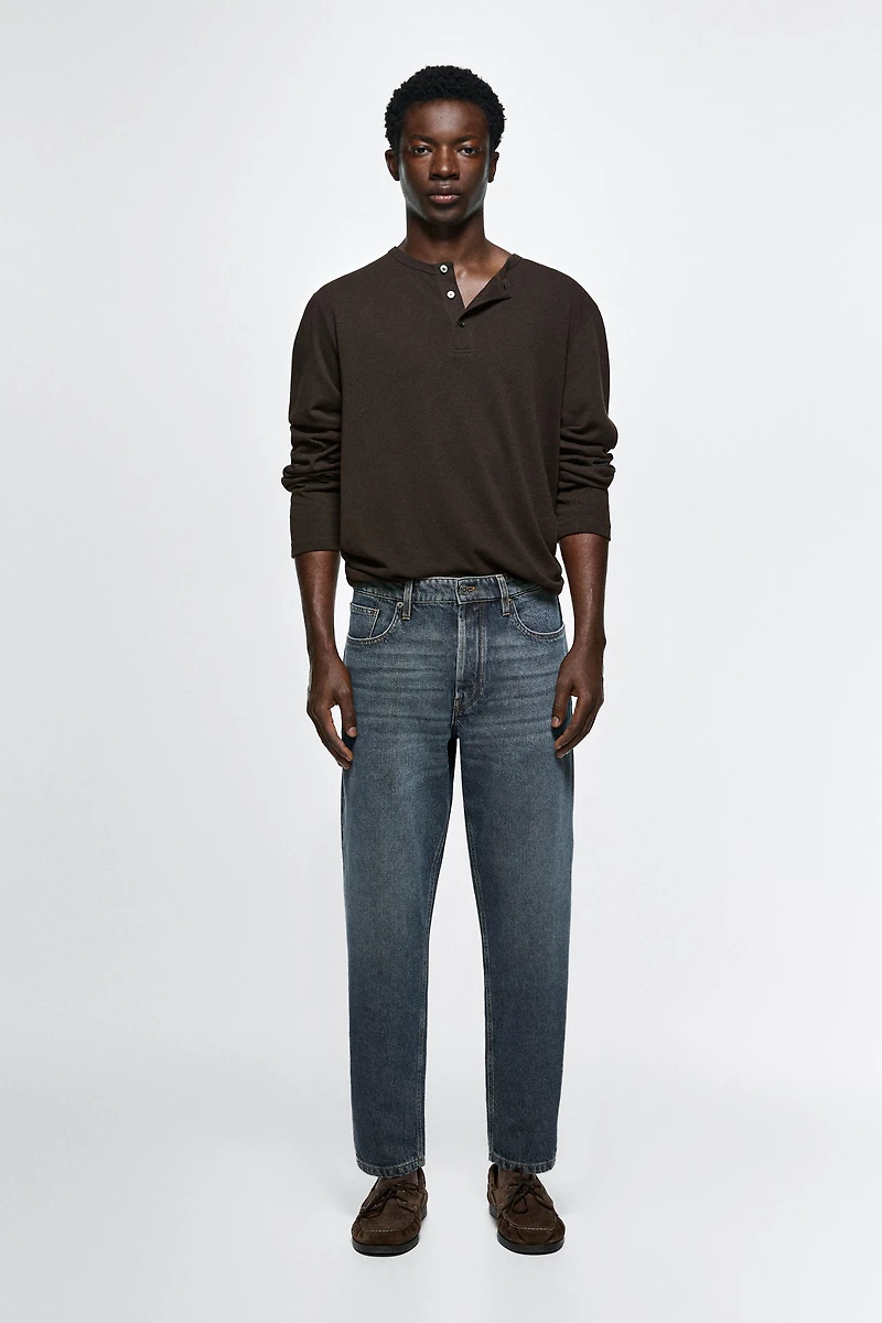 Slim fit cropped jeans