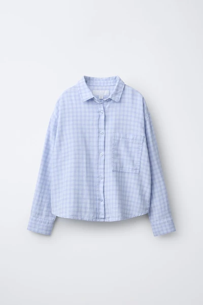 OVERSIZED PLAID SHIRT