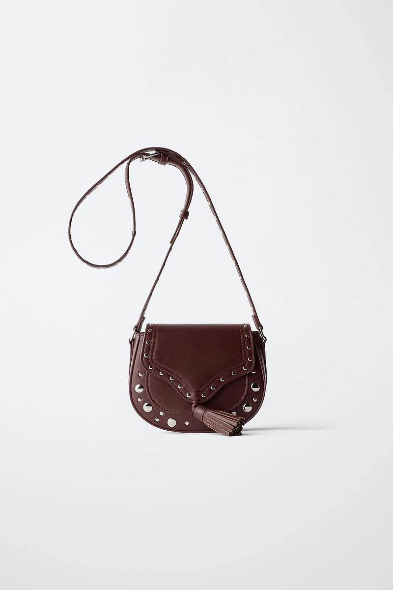 STUDDED CROSSBODY BAG