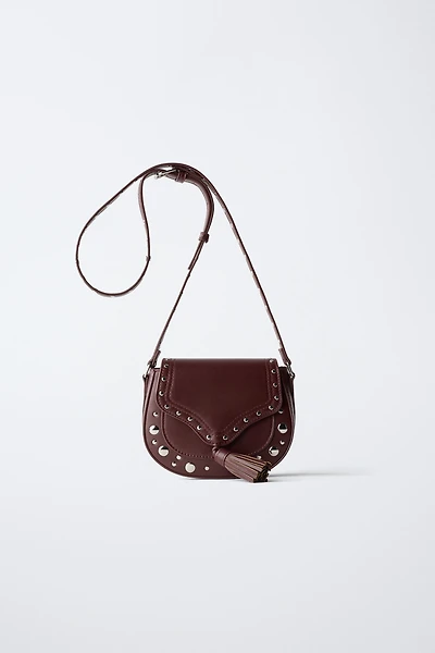 STUDDED CROSSBODY BAG