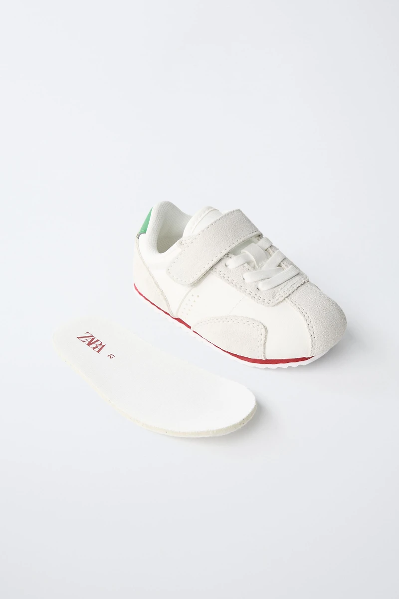 BASKET DE SPORT PIEDS NUS