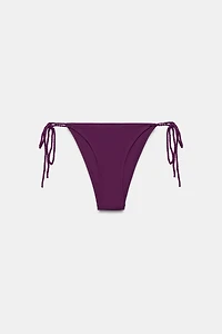 LACE-UP STRAP BIKINI BOTTOMS