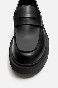 THICK SOLE LOAFERS