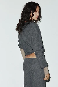 SWEAT SOFT MANCHES LONGUES