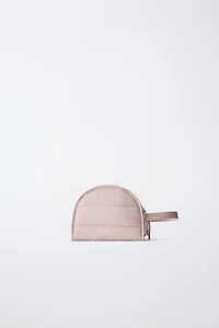 QUILTED TOILETRY BAG