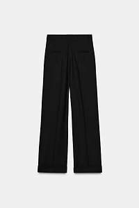 ASYMMETRIC WAIST PANTS ZW COLLECTION