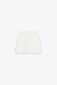 KNIT MINI SKIRT