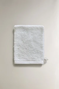 GANT DE TOILETTE COTON ÉPONGE