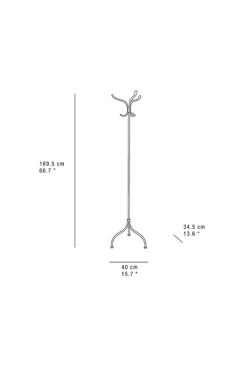 STEM COAT RACK