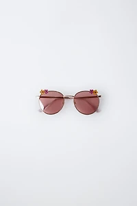 LUNETTES DE SOLEIL MÉTALLIQUES HIBISCUS