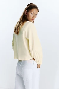 CHEMISE POPELINE RAYURES LACETS