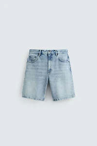 BERMUDA DENIM REGULAR FIT