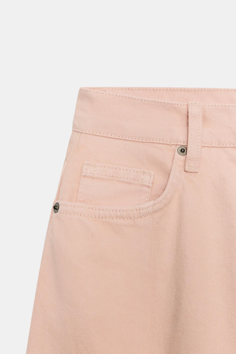 JEAN ZW COLLECTION BARREL PATCHWORK TAILLE MOYENNE