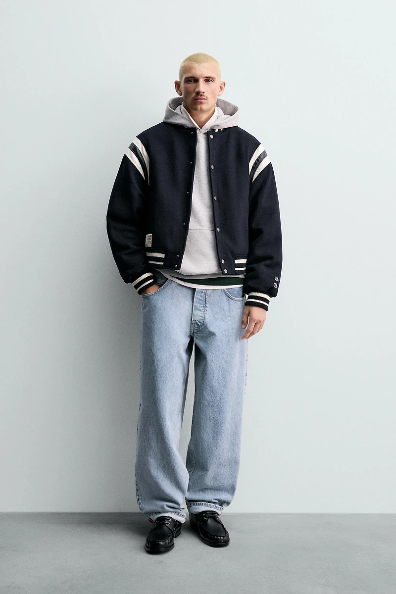 BLOUSON BOMBER MATELASSÉ CHAMPION ® X ZARA