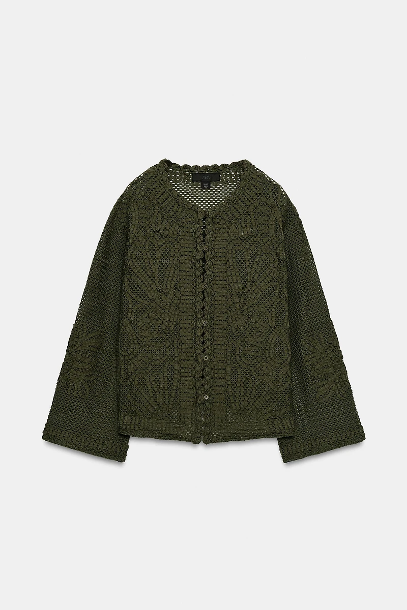 COMBINATION CROCHET JACKET