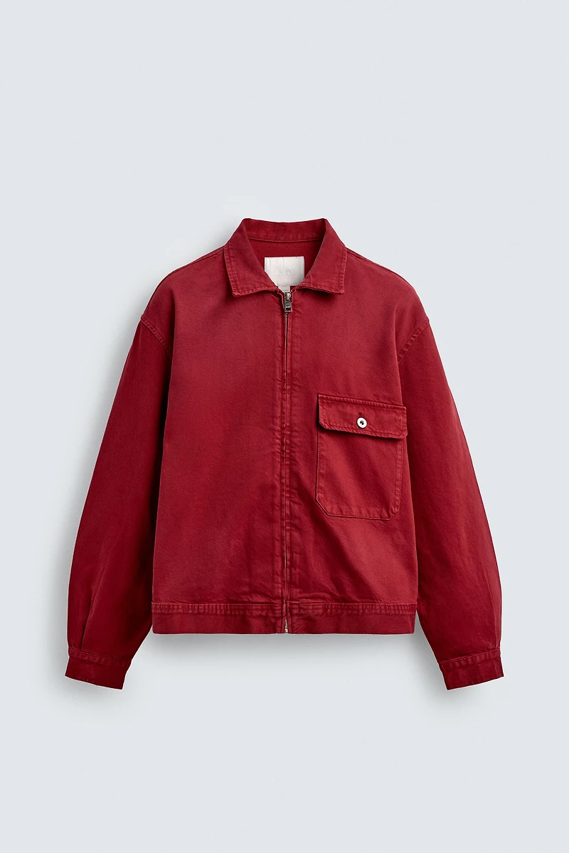 RELAXED FIT DENIM JACKET