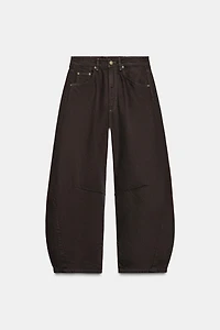 ZW COLLECTION MID-RISE BALLOON JEANS