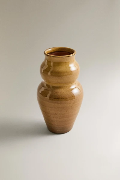 HULU SHAPED DECORATIVE CERAMIC VASE
