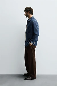 REGULAR FIT DENIM SHIRT