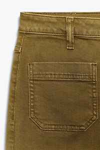 Z1975 HIGH-WAISTED PATCH POCKET JEANS