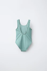 MAILLOT DE BAIN BRODÉ FRAISE (6-14 ANS)