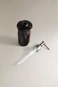 FLORAL SOAP DISPENSER