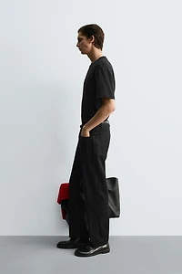 RELAXED FIT INTERLOCK T-SHIRT