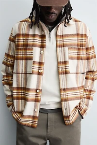 PLAID FLANNEL SHIRT