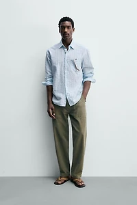 CHEMISE REGULAR FIT À RAYURES