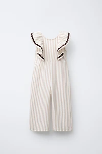WAVY STRIPED JUMPSUIT
