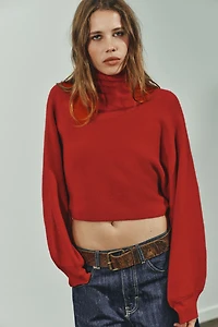 WIDE SLEEVE KNIT JUMPER