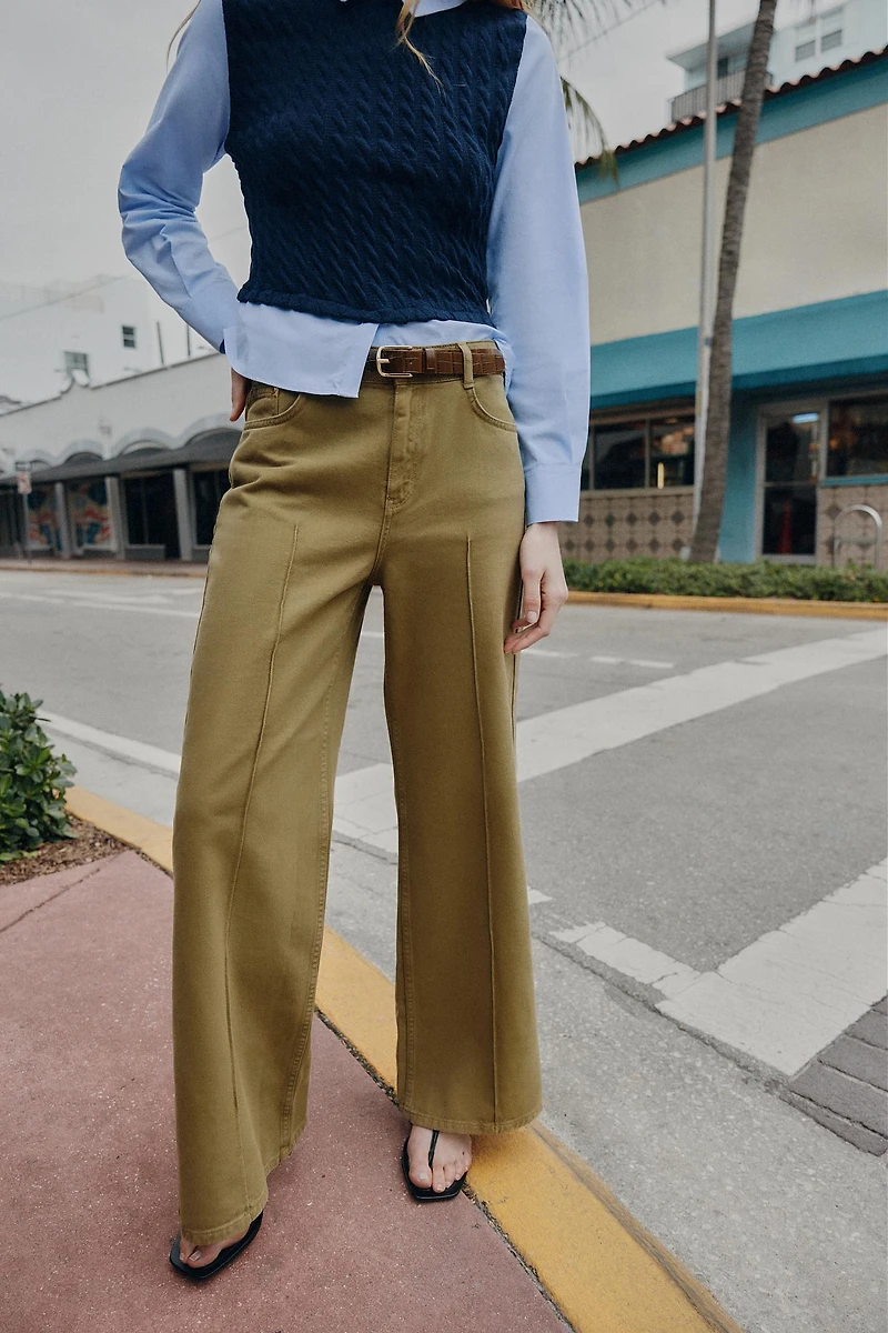 JEAN Z1975 WIDE LEG AVEC CEINTURE