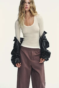 T-SHIRT EFFET DOUBLE