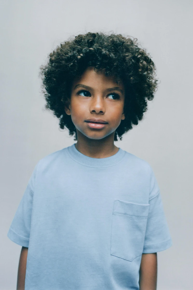 PLAIN POCKET T-SHIRT