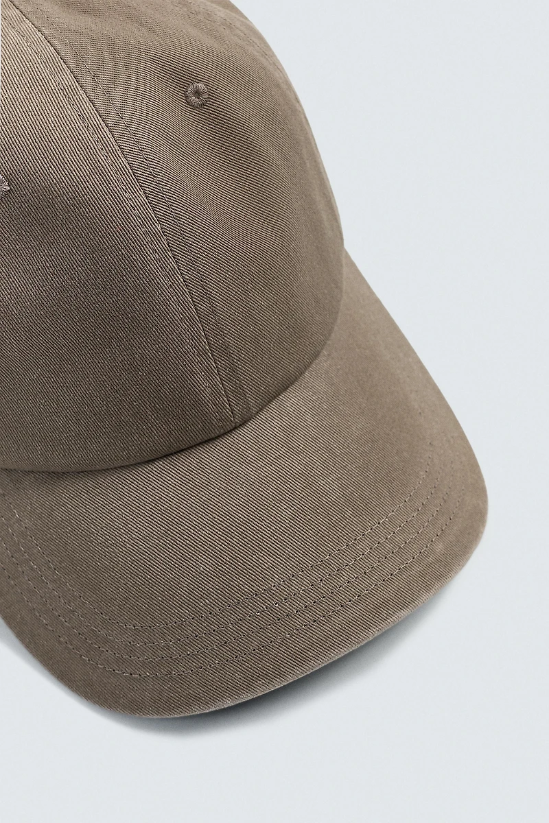 WASHED COTTON CAP
