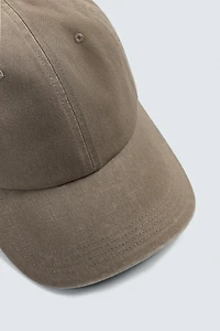 WASHED COTTON CAP