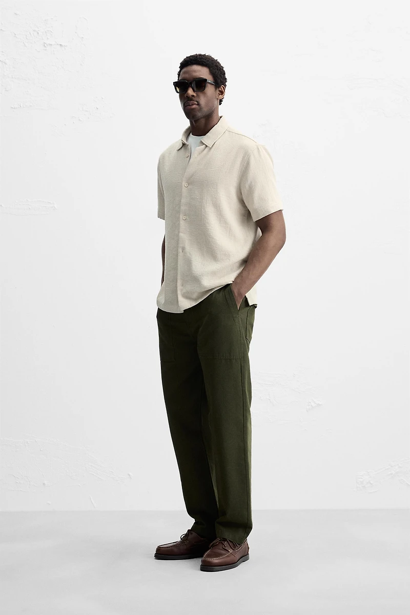 CHEMISE REGULAR FIT STRUCTURÉE