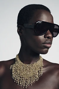 SHIMMERING WATERFALL NECKLACE