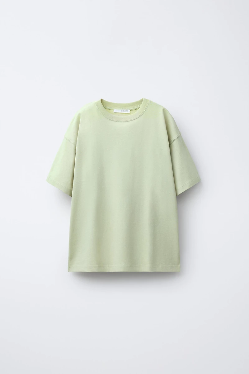 THREE-PACK OF STRIPED AND PLAIN T-SHIRTS