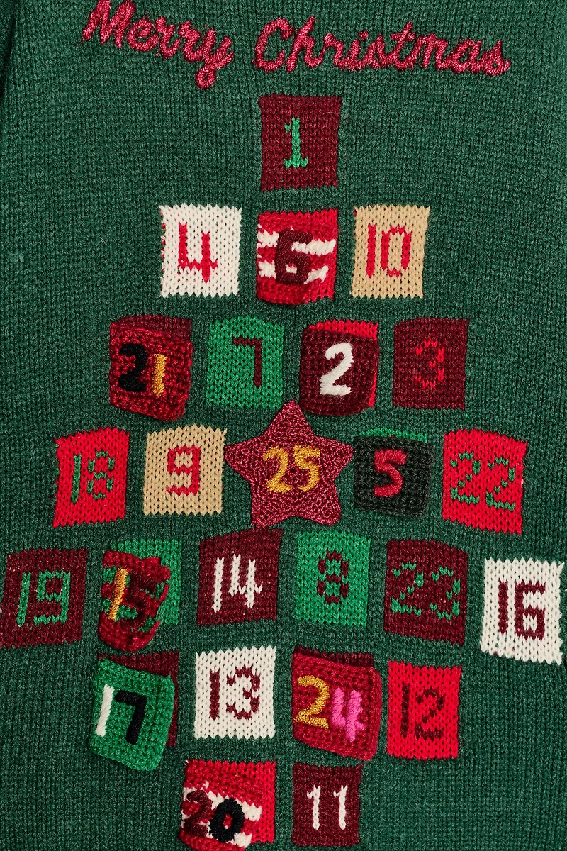 ADVENT CALENDAR CHRISTMAS KNIT JUMPER