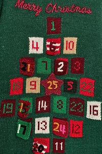 ADVENT CALENDAR CHRISTMAS KNIT JUMPER