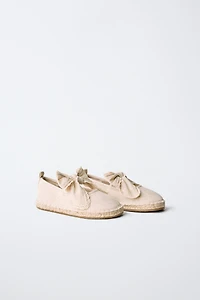ESPADRILLES AVEC NŒUD