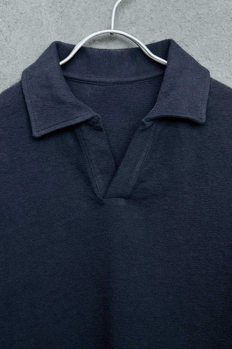STORIESZ - TEXTURED RELAXED FIT POLO