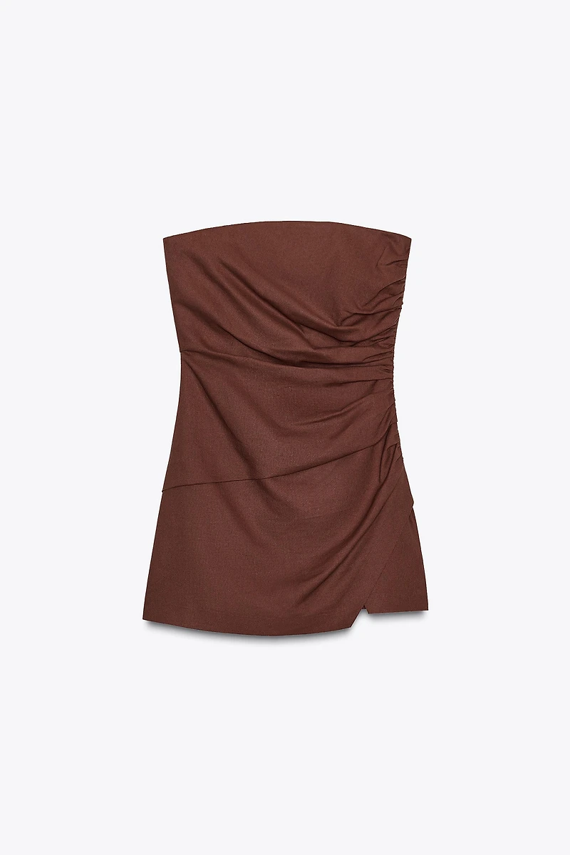 LINEN SHORT JUMPSUIT