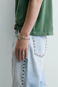 METAL CHARM BRACELET