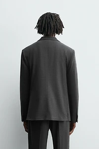WOOL SUIT BLAZER
