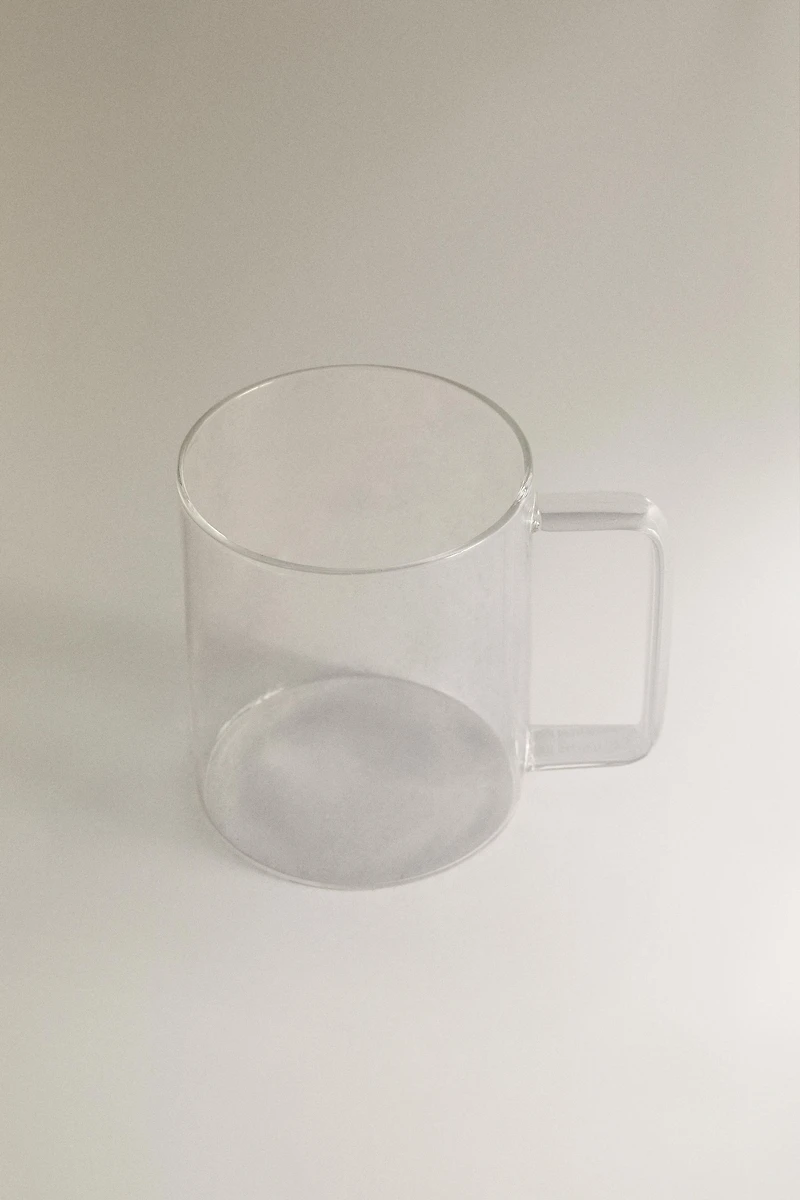 BOROSILICATE GLASS MUG