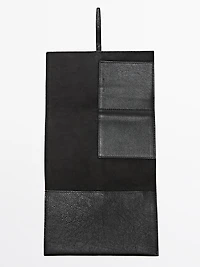 Nappa leather travel case