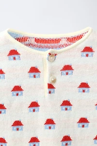HOUSE JACQUARD KNIT JUMPER
