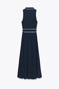 POLKA DOT MIDI DRESS